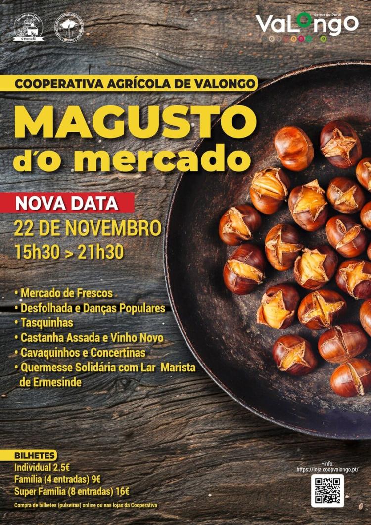 O Magusto d’O Mercado está de regresso para celebrar o São Martinho - NOVA DATA