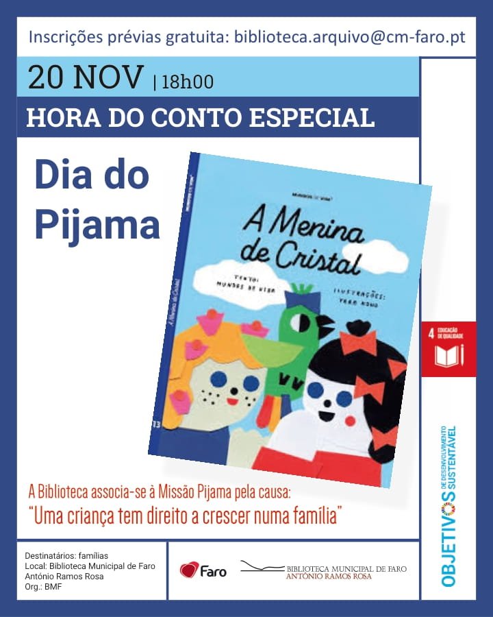 Hora do Conto Especial - Dia do Pijama 