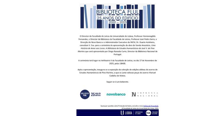 Apresentação do livro Uma história de amor aos livros
