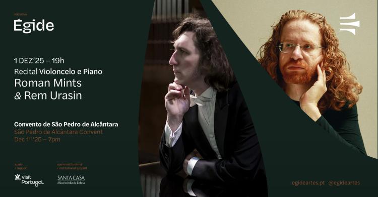 Recital de Violino e Piano com Roman Mints e Rem Urasin