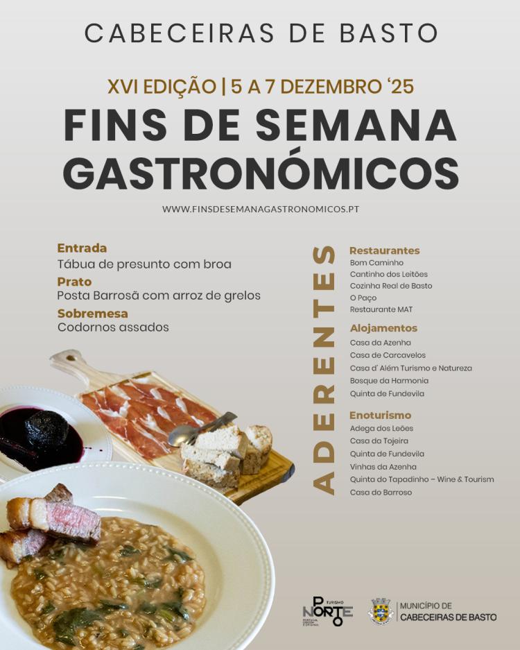 Fins de Semana Gastronómicos