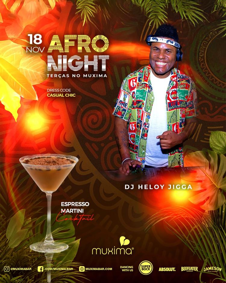 TERÇA 18 NOV    【 Ａｆｒｏ　Ｎｉｇｈｔ】