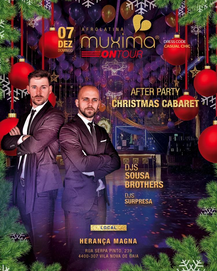  DOMINGO · 7 de Dezembro -  MUXIMA ON TOUR @ Herança Magna