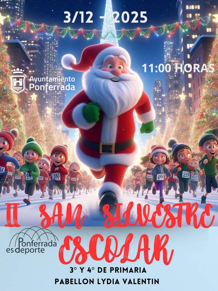 II SAN SILVESTRE ESCOLAR DE PONFERRADA