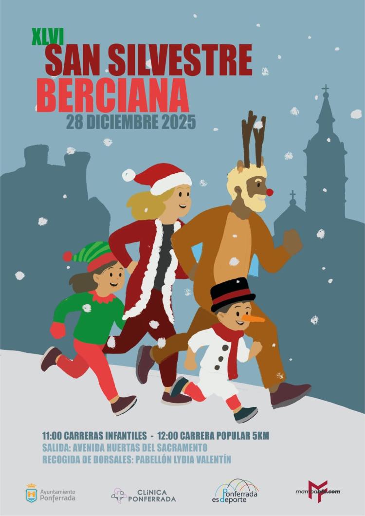 XLVI SAN SILVESTRE BERCIANA 28 DE DICIEMBRE 2025
