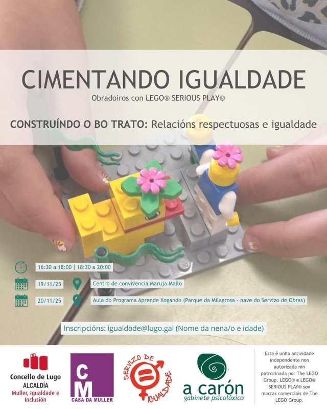 Obradoiros : Cimentando Igualdade