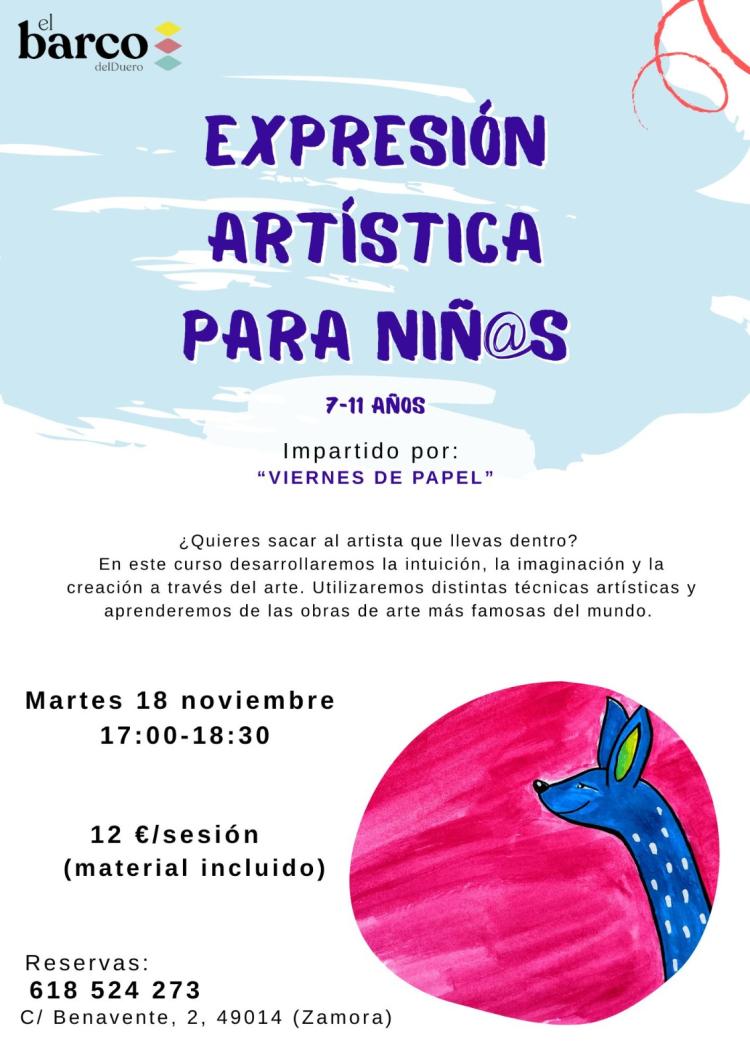Expresión artística para niños