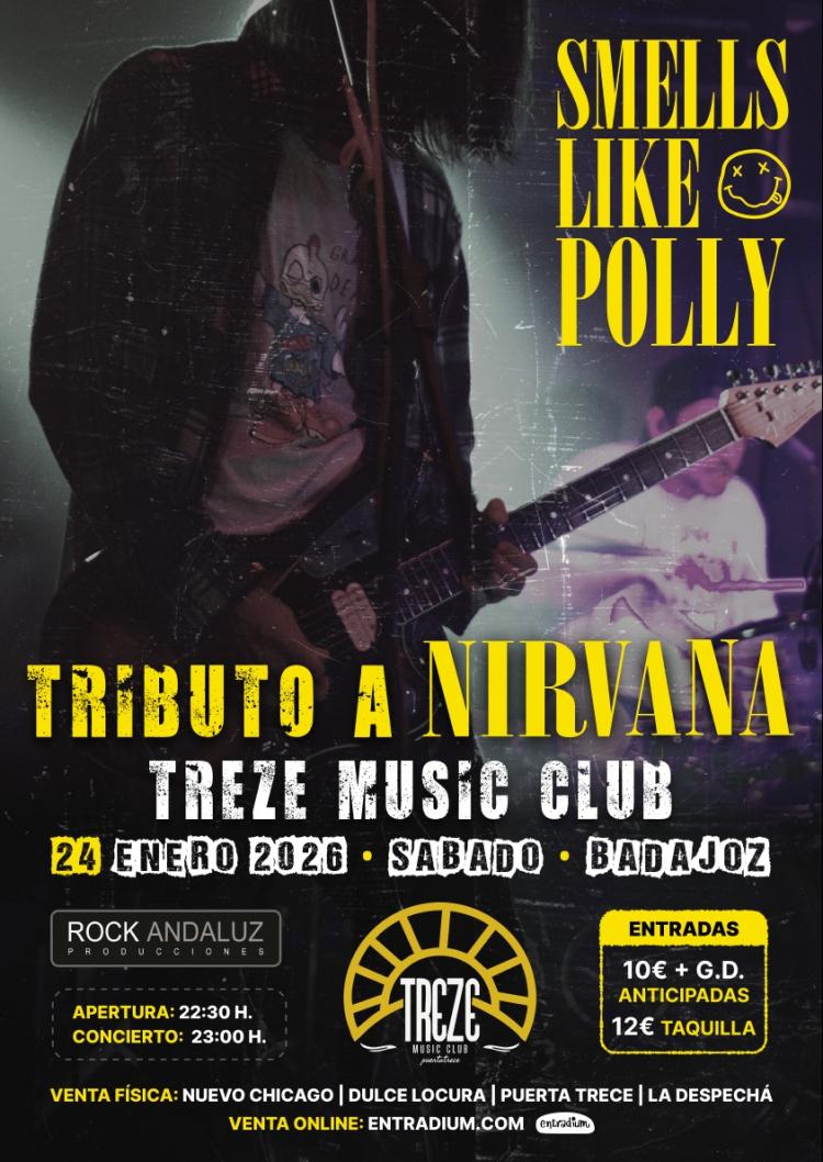 Smells Like Polly (Nirvana Band) en Badajoz