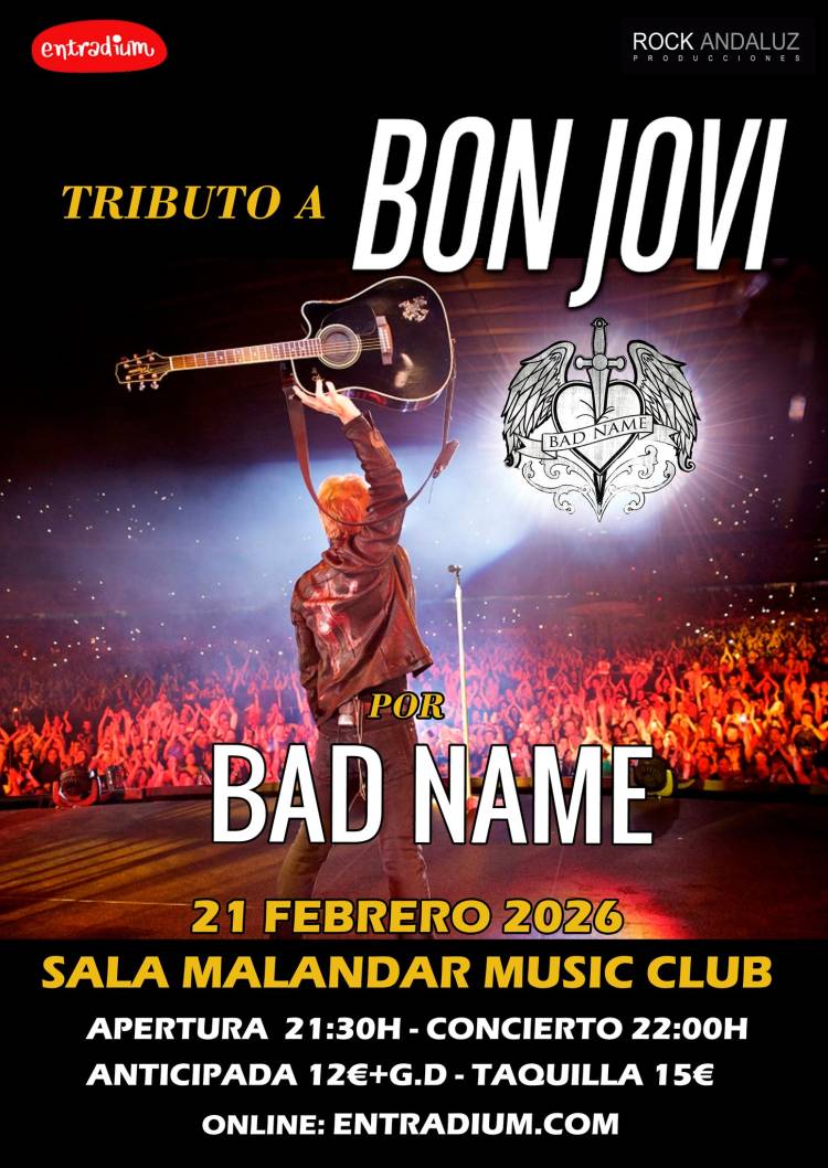 TRIBUTO A BON JOVI (POR BAD NAME) EN SEVILLA