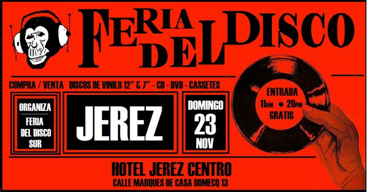 FERIA DEL DISCO JEREZ (Domingo 23 De Noviembre)