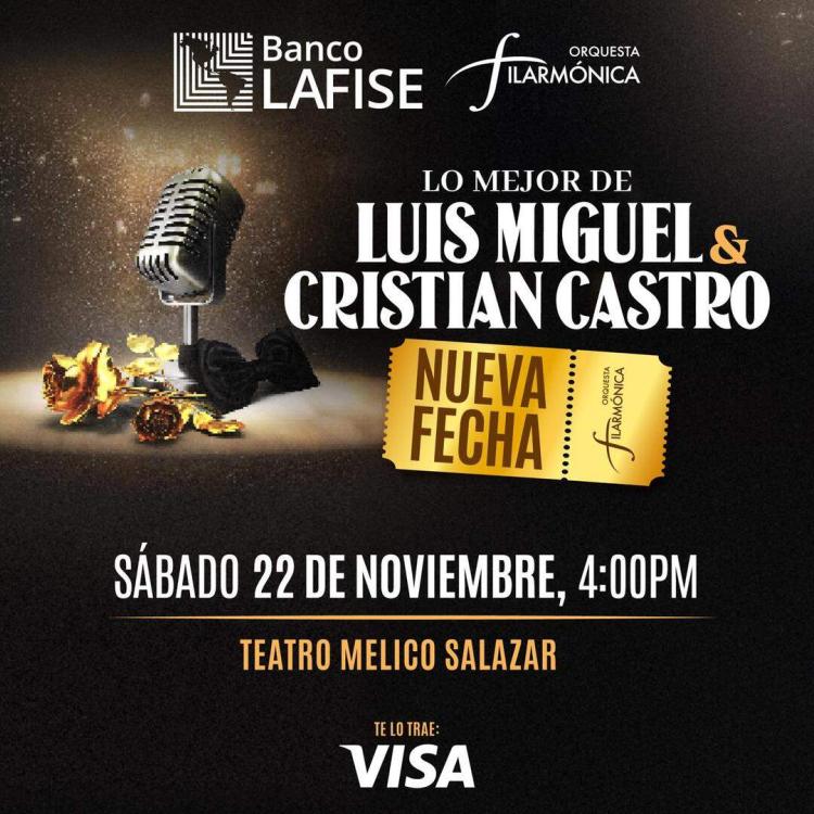 Lo Mejor De Luis MIguel y Cristian Castro Sab 4PM