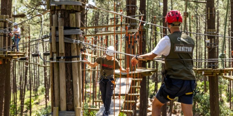Pista de Arvorismo Solidária