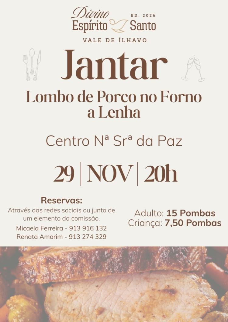 Jantar da Comissão de Festas em Honra do Divino Espírito Santo