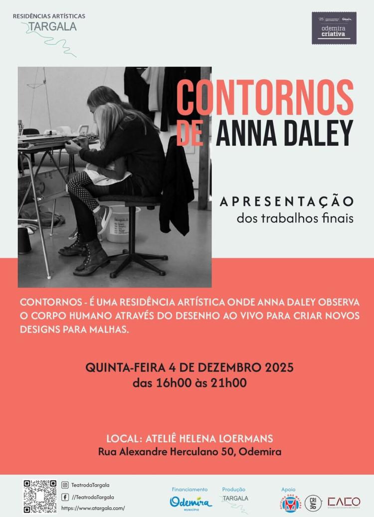 Exposição 'Contornos' de Anna Daley