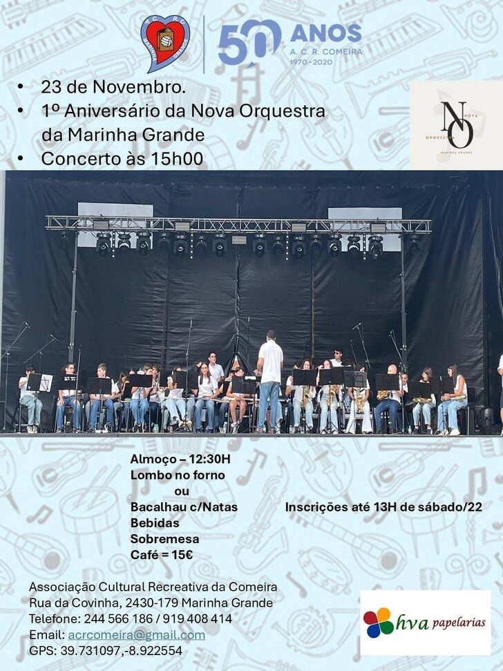 1.º Aniversário da Nova Orquestra da Marinha Grande