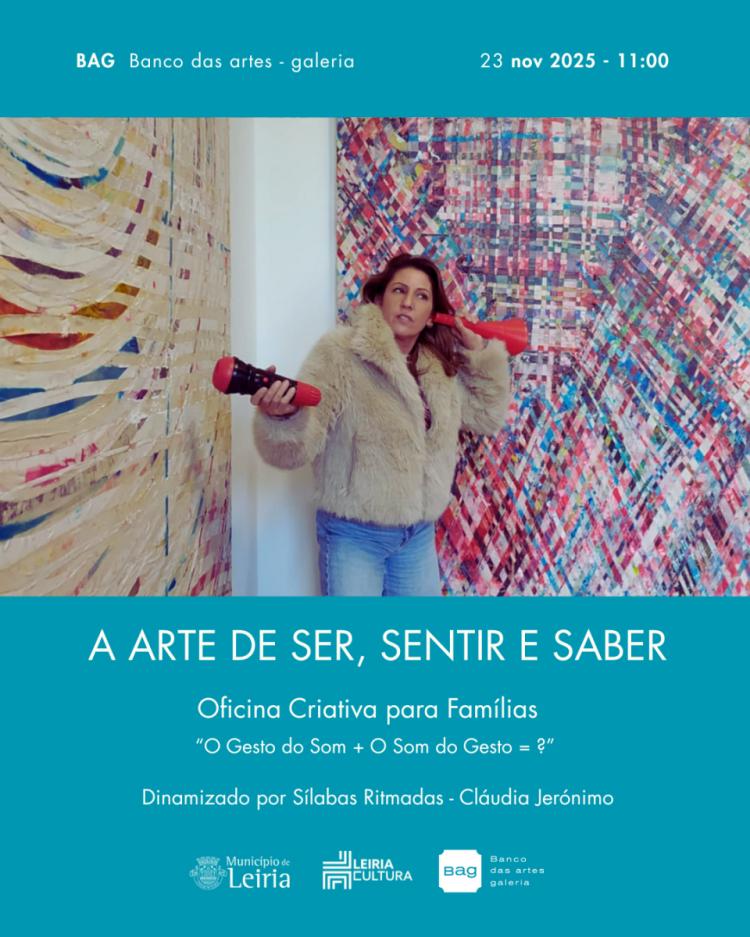 Domingar 'A Arte de Ser, Sentir e Saber' - Oficina Criativa para Famílias