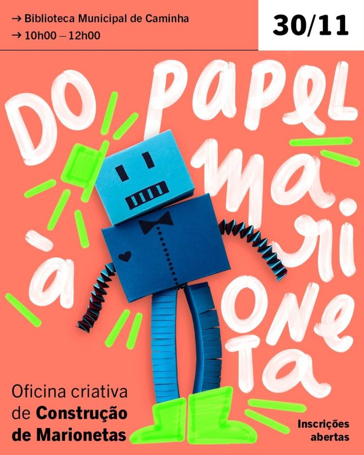 Oficina de Construção de Marionetas - Do Papel à Marioneta