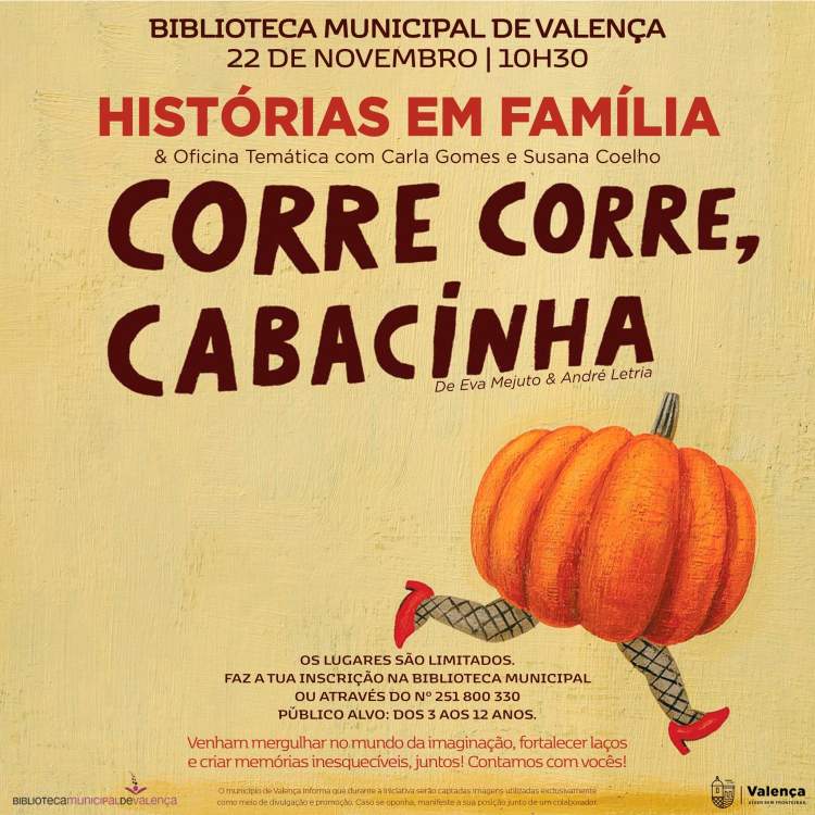 Histórias em Família 'Fadas & Histórias: Corre, corre cabacinha'