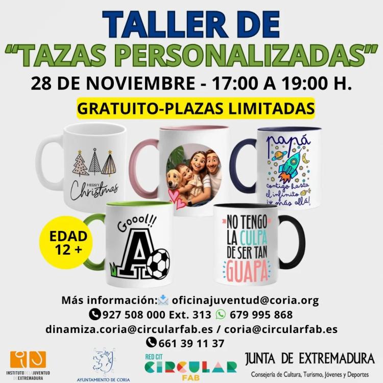 Taller de Tazas Personalizadas