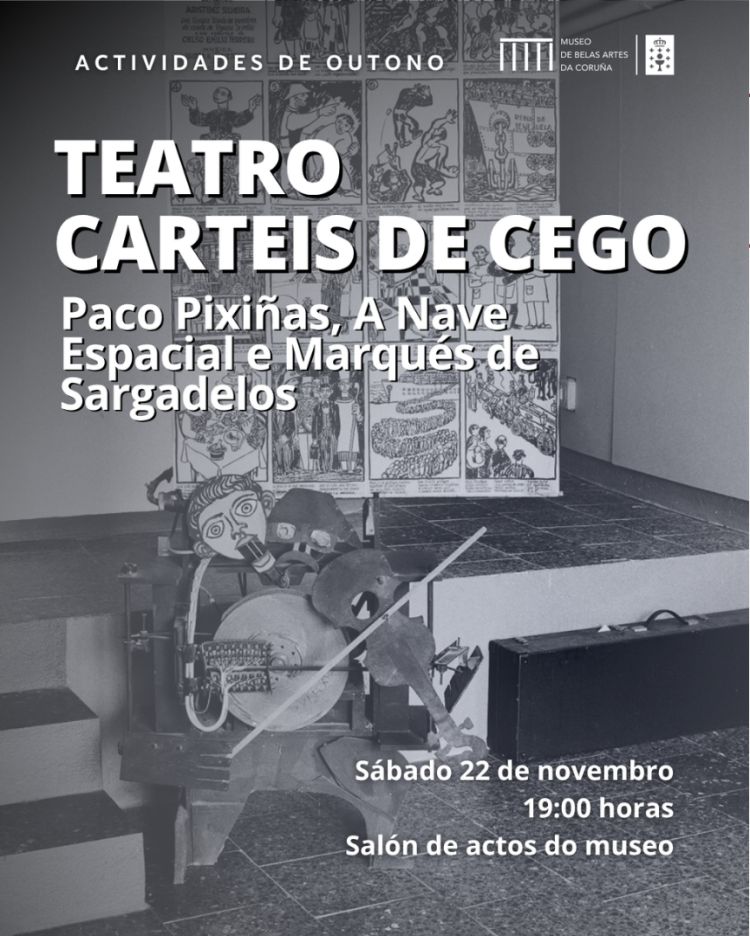 Os carteis de cego na obra de Isaac Díaz Pardo