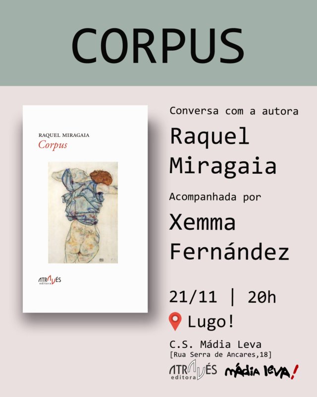 'Corpus' de Raquel Miragaia