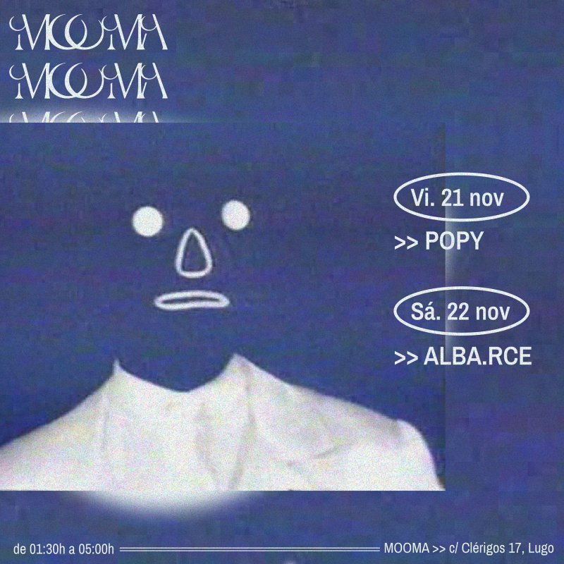 Presentaciones en MOOMA: POPY y ALBA.RCE