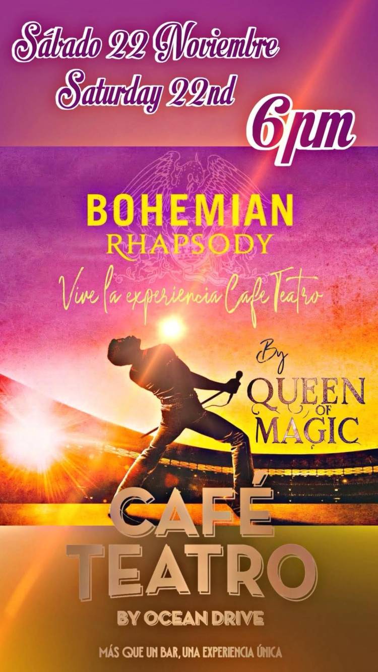 Queen Of Magic · Cafe Teatro By Ocean Drive