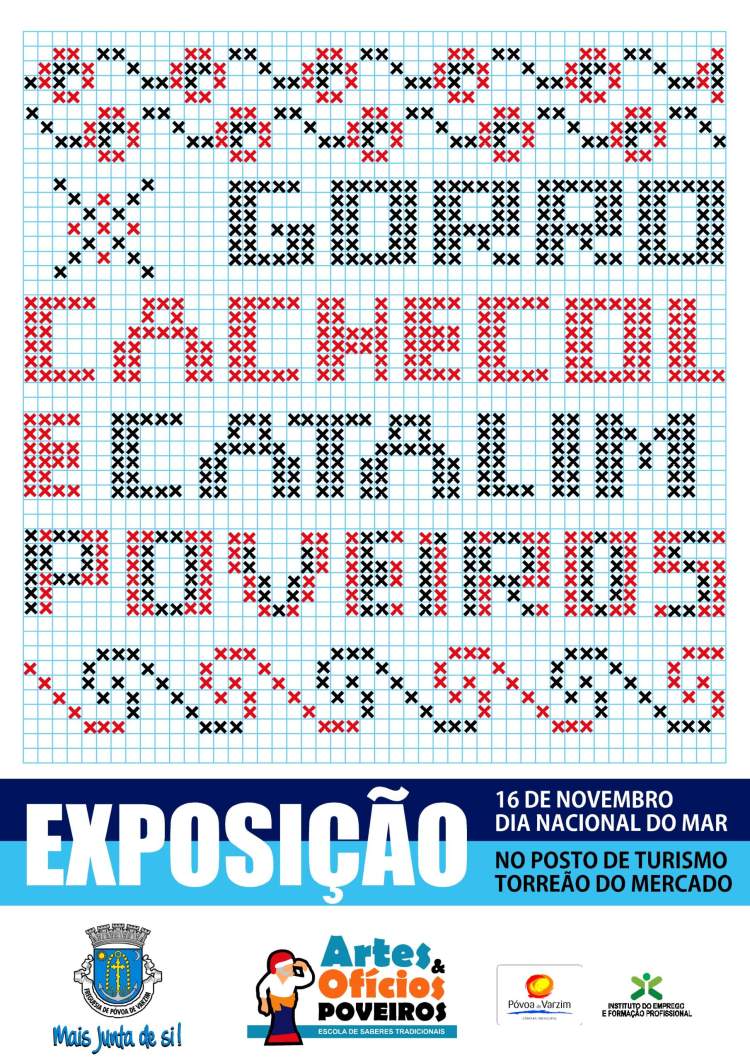 Exposição de Gorros, Catalim e Cachecóis em Lã Poveira