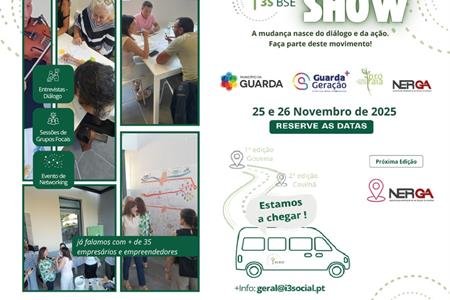 COMEMORAÇÕES DO 826º ANIVERSÁRIO DA CIDADE - 3ª edição Roadshow I3S BSE