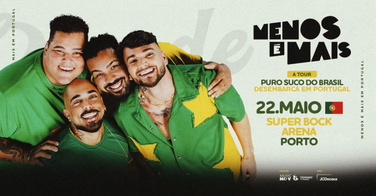 Menos é Mais - 22 Maio, 21:30