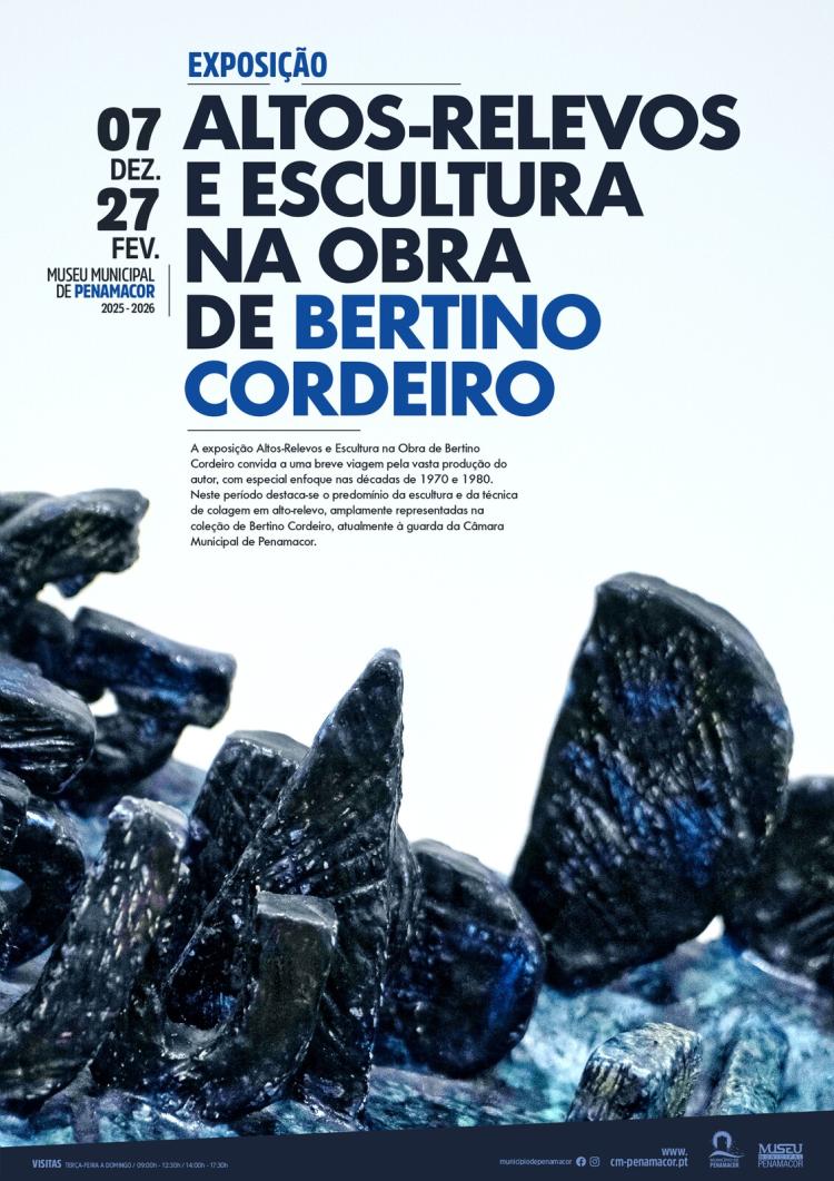 Exposição Altos-Relevos e Escultura na Obra de Bertino Cordeiro