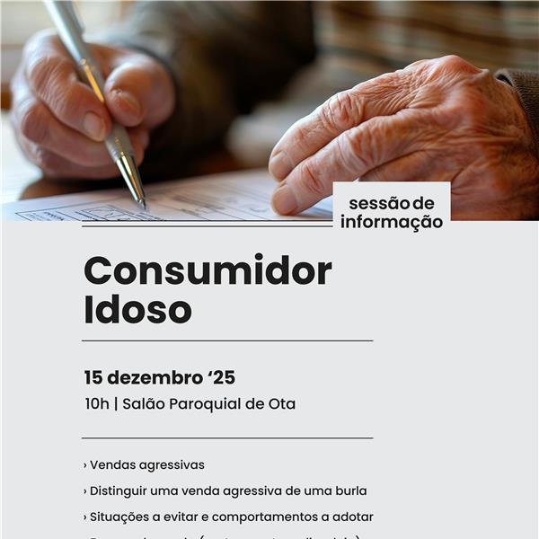 Sessão de Informação ao Consumidor Idoso