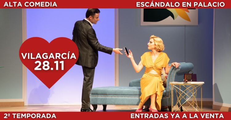 ESCÁNDALO EN PALACIO. VILAGARCÍA