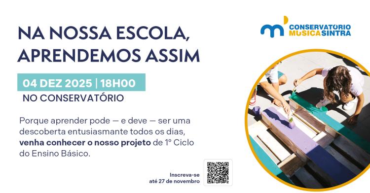 Na nossa escola, aprendemos assim / Apresentação do 1º Ciclo do Ensino Básico
