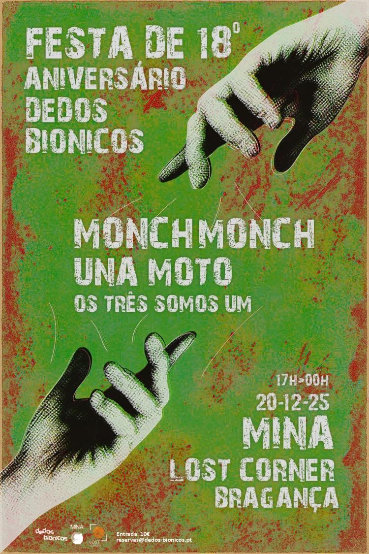 Festa de 18º aniversário Dedos Bionicos