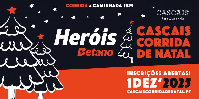 Heróis Betano Cascais Corrida de Natal