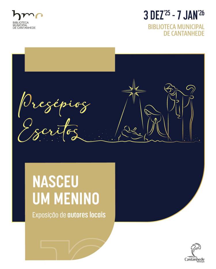 'Nasceu um menino...' Exposição de Presépios Escritos de autores locais