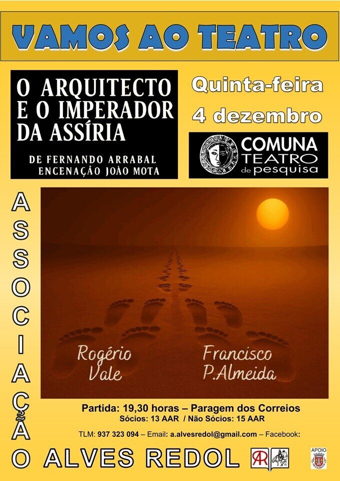 Vamos ao Teatro - O Arquiteto e o Imperador da Assíria