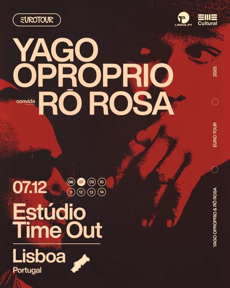 Yago Oproprio convida Rô Rosa - Estúdio Time Out, Lisboa (PT)