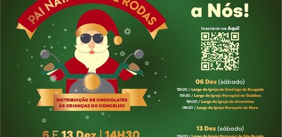 Pai Natal Sobre Rodas