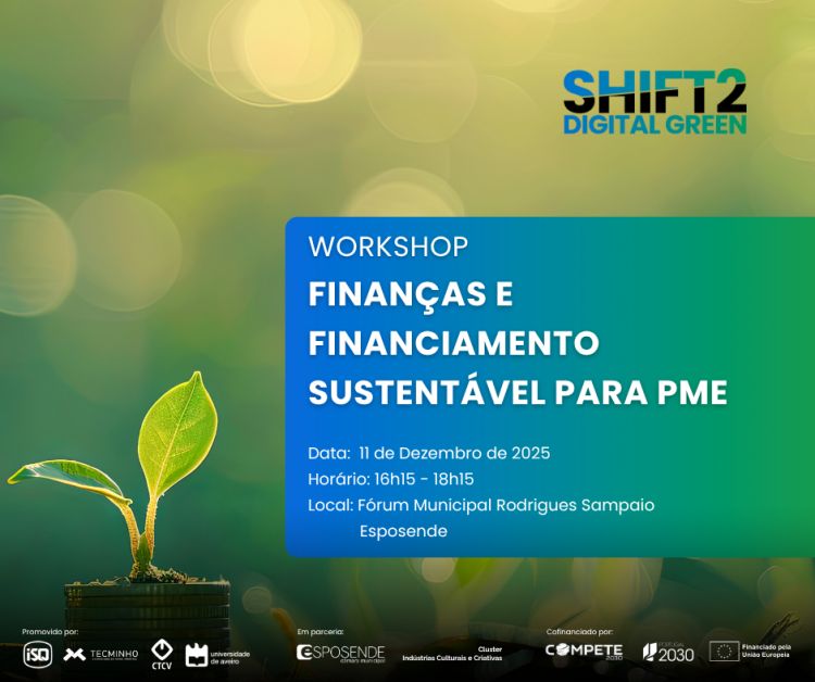 Workshop | Finanças e Financiamento Sustentável para PME