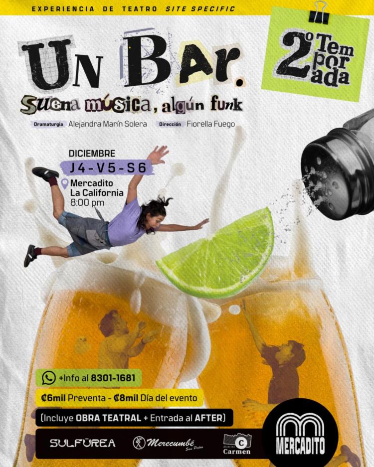 Experiencia de Teatro: Un Bar (Jueves)