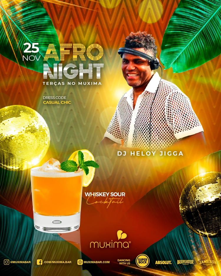TERÇA 25 NOV    【 Ａｆｒｏ　Ｎｉｇｈｔ】
