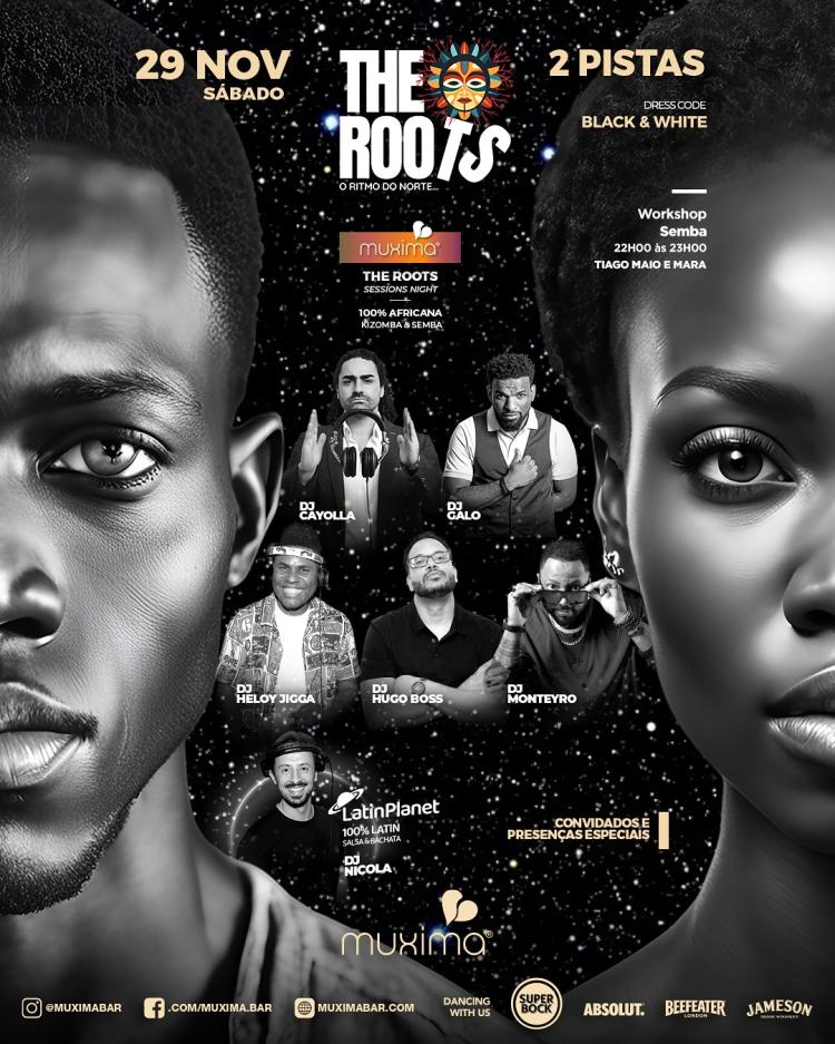 SÁBADO 29 NOV – THE ROOTS Sessions Night  -  2 pistas