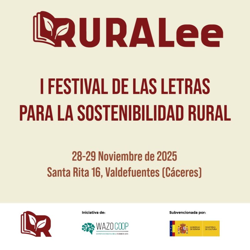 I Festival de las Letras para la Sostenibilidad Rural