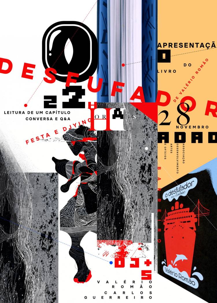 APRESENTAÇÃO DO LIVRO 'O DESFUFADOR' DE VALÉRIO ROMÃO.