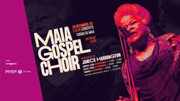 Maia Gospel Choir 2025 - Workshops com JANICE HARRINGTON 