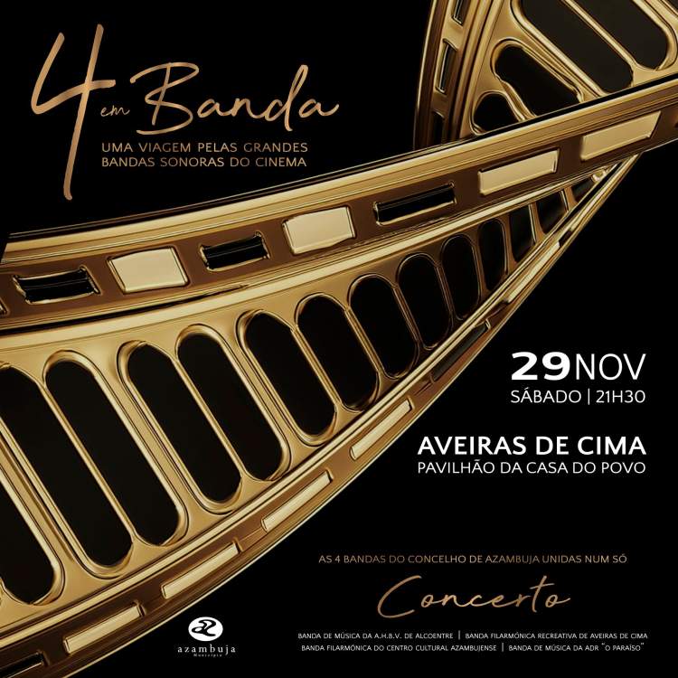 Concerto 4 em Banda – Uma viagem pelas grandes bandas sonoras do cinema