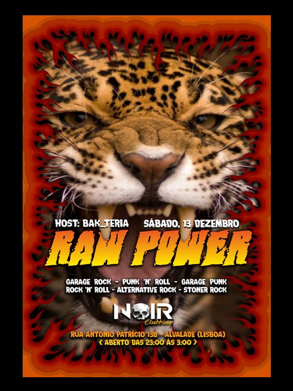 RAW POWER - Garage Rock Night