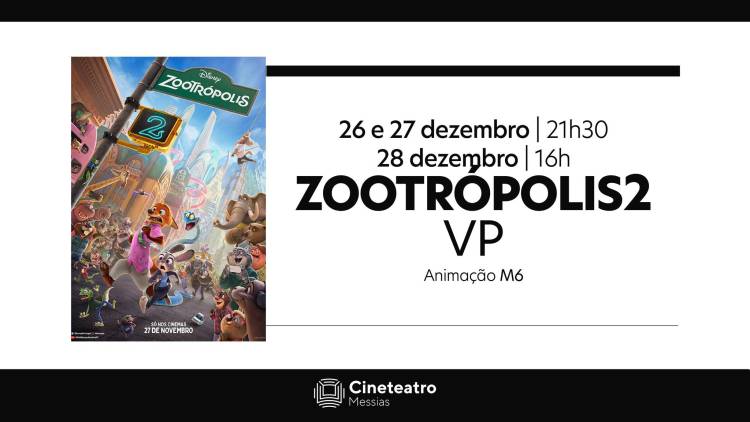 ZOOTRÓPOLIS 2 (Versão Portuguesa)